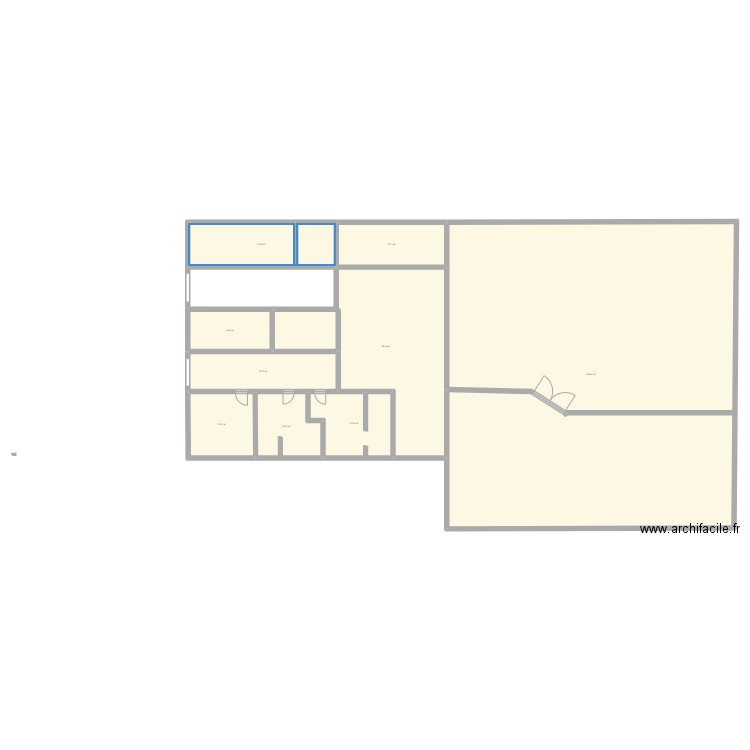 Cuisine Terres de Lauragais. Plan de 9 pièces et 721 m2