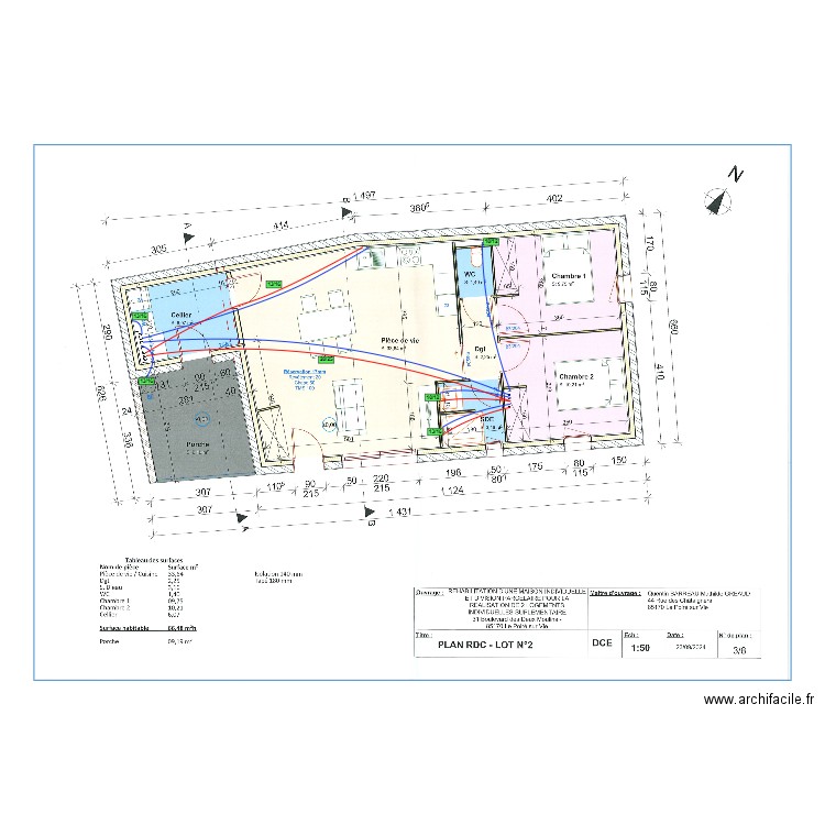 BARREAU/GREAU 1.2 PLOMBERIES. Plan de 0 pièce et 0 m2