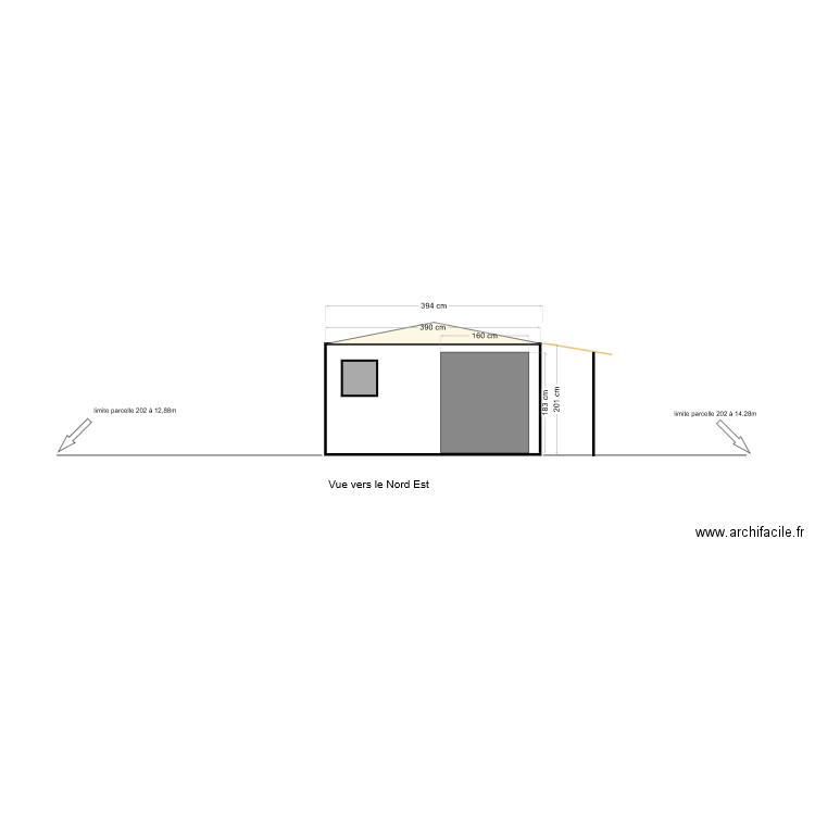 plan de coupe avant1. Plan de 0 pièce et 0 m2