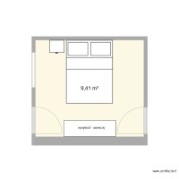 PLAN CHAMBRE APT 7 SCI