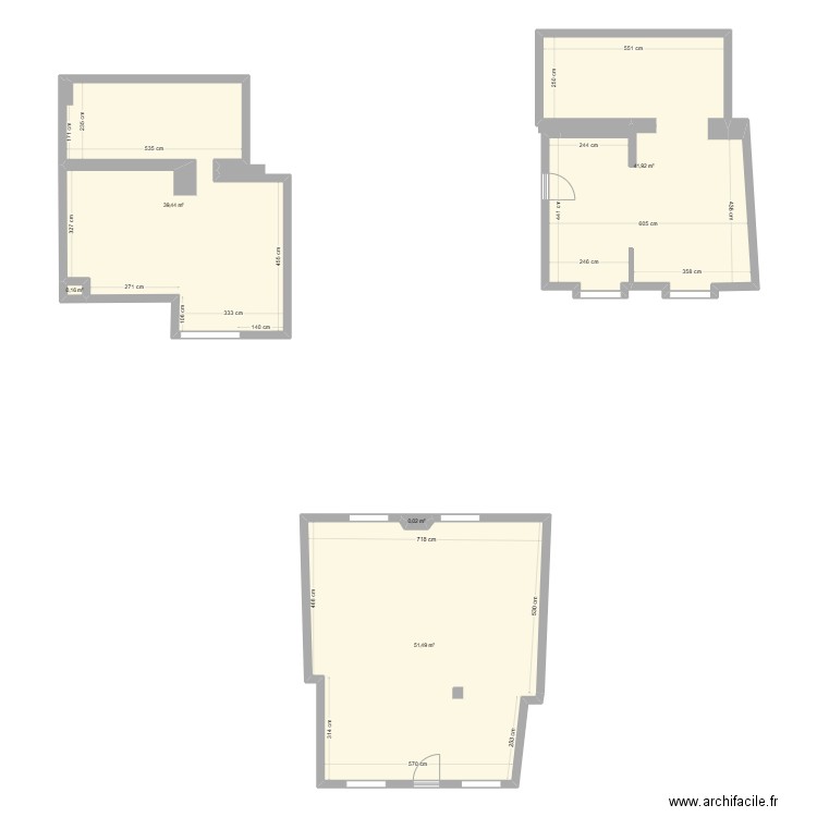 Maison dim li. Plan de 5 pièces et 133 m2