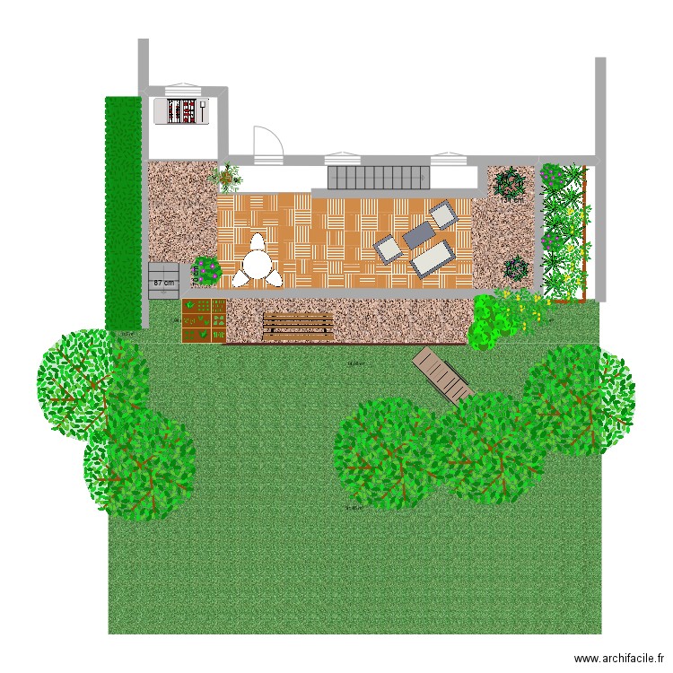 kiki jardin 5. Plan de 0 pièce et 0 m2