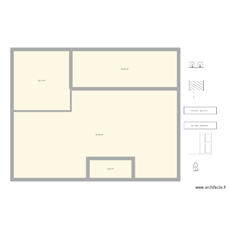 2024. Plan de 4 pièces et 136 m2