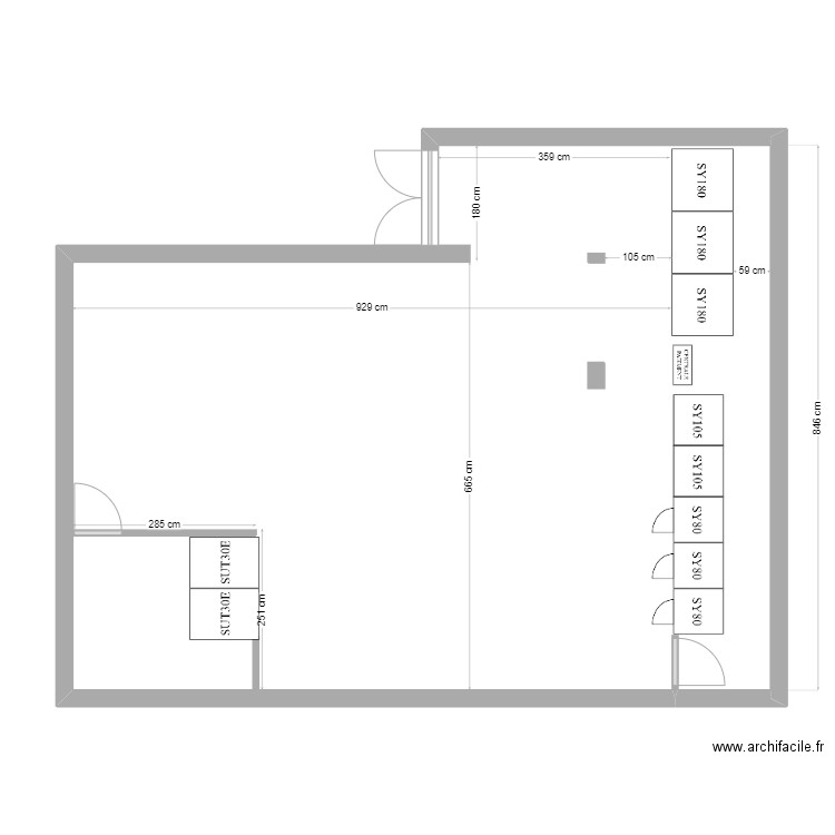 LAVERIE SOUSTONS. Plan de 0 pièce et 0 m2