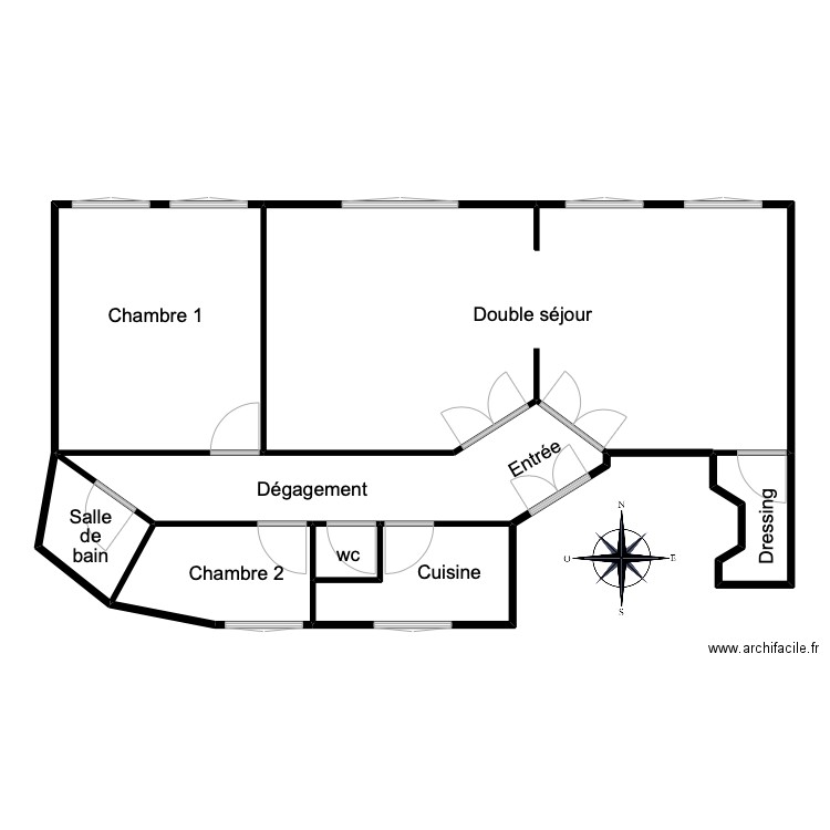  - 4p. Plan de 8 pièces et 173 m2