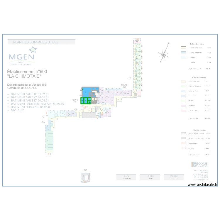 CHIM25. Plan de 18 pièces et 29 m2