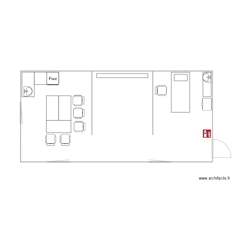 Salle Jasmin. Plan de 0 pièce et 0 m2