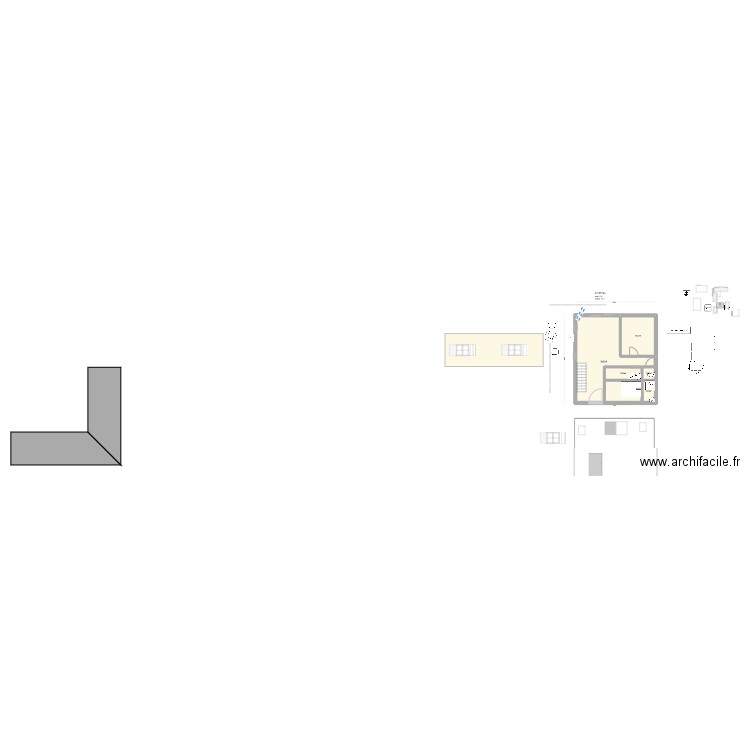 06.06 dupli. Plan de 19 pièces et 155 m2