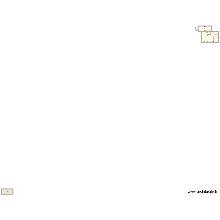 Fonfreyde. Plan de 3 pièces et 149 m2