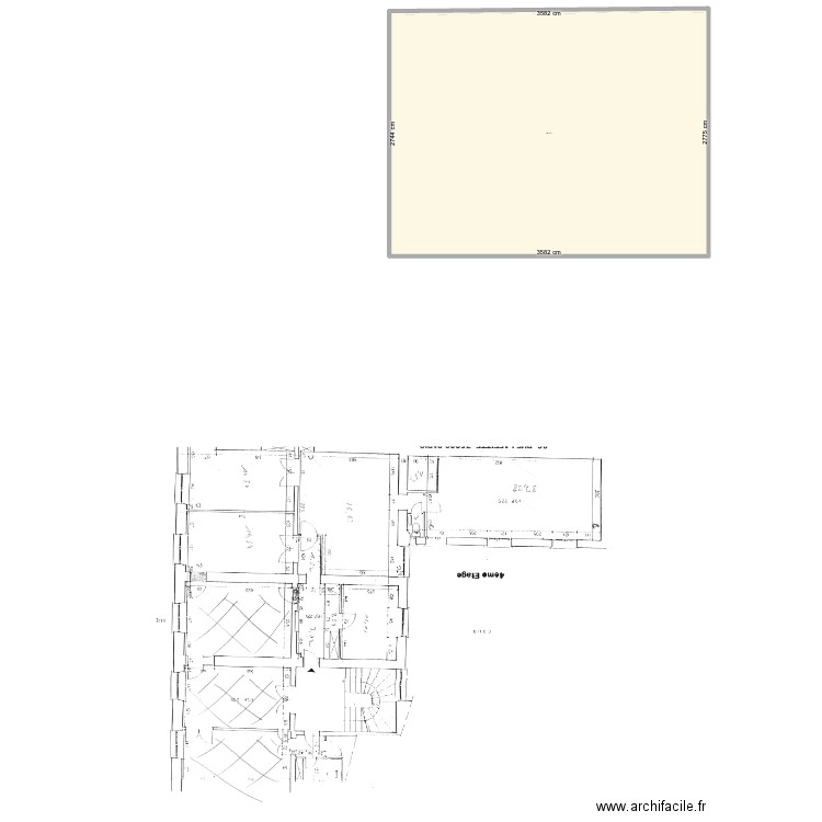 36 laffitte. Plan de 1 pièce et 988 m2