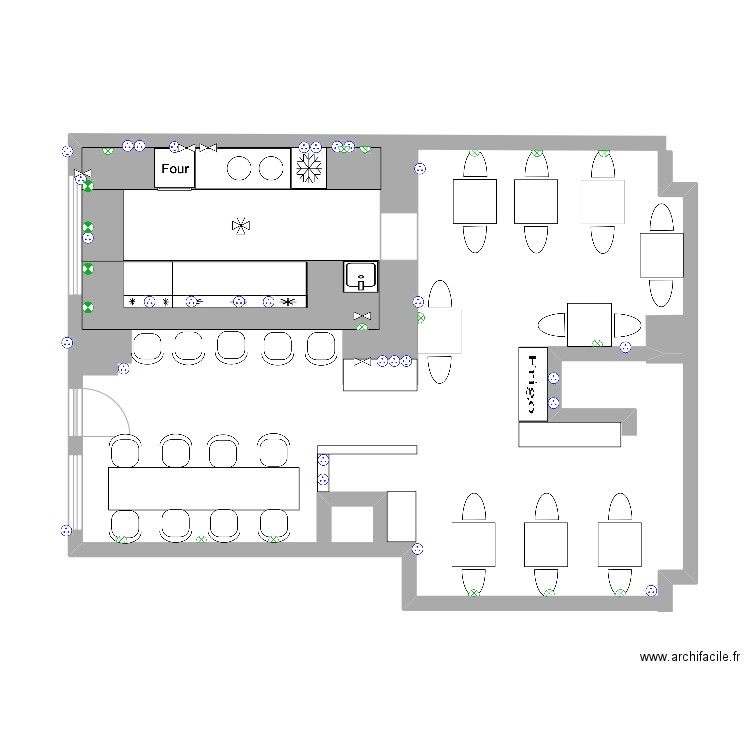 Plan puzzle elect passage de cable 2. Plan de 0 pièce et 0 m2