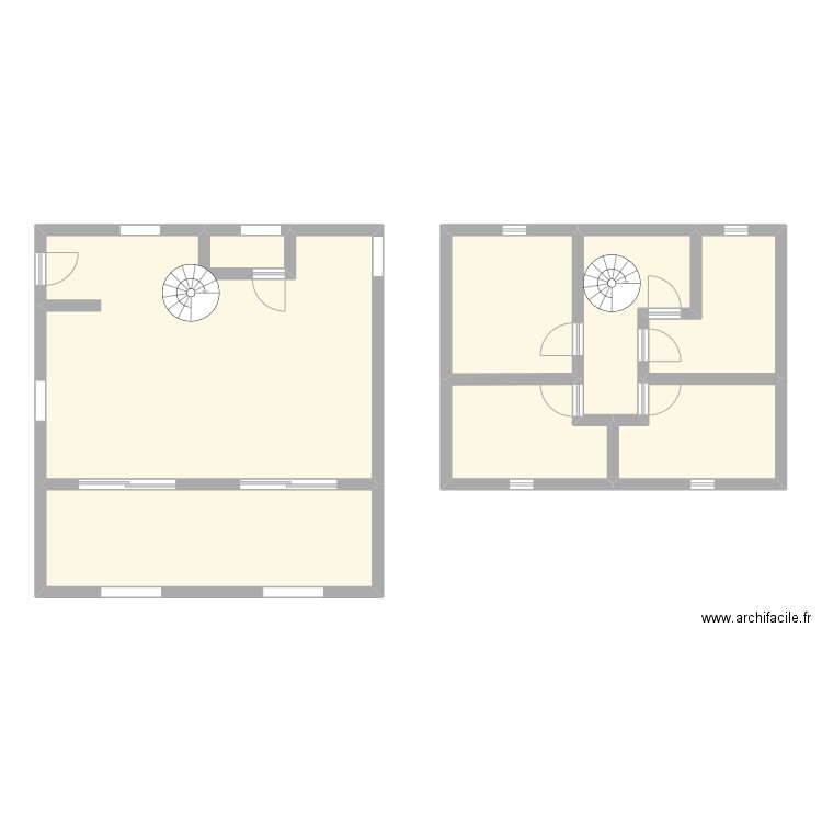 NicoCacahouette. Plan de 8 pièces et 109 m2