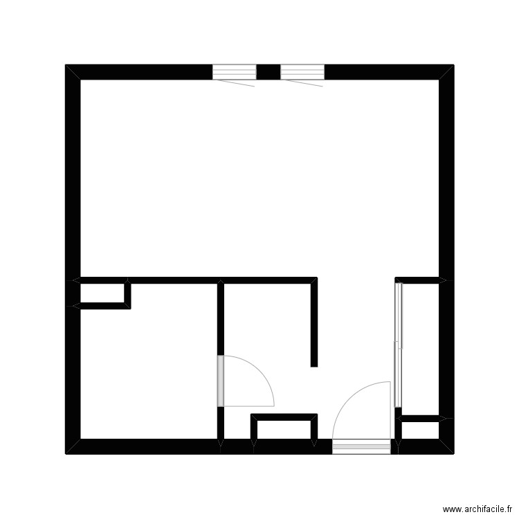 8 Cmdt Chef d hotel. Plan de 6 pièces et 24 m2