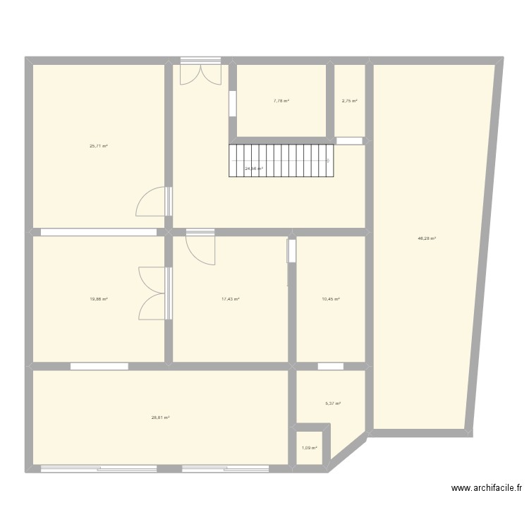 Chaussée de Lille 7, 7500 Tournai . Plan de 11 pièces et 190 m2