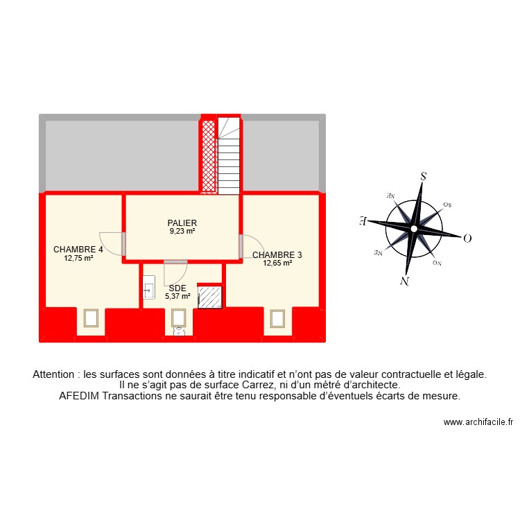 BI25589 -. Plan de 25 pièces et 216 m2