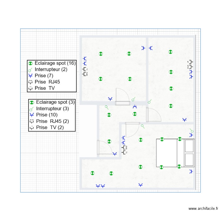 etage2. Plan de 0 pièce et 0 m2