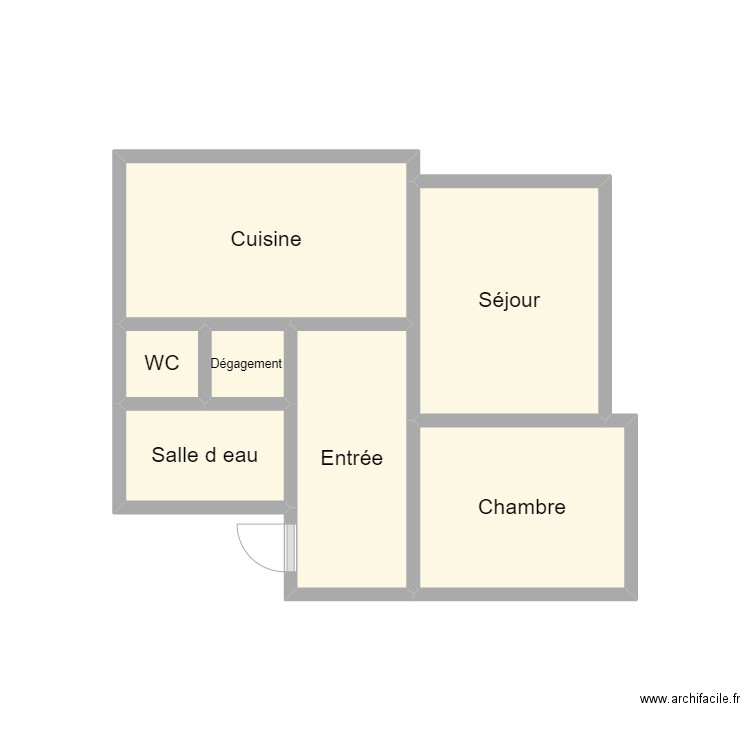 2409 LE MOIGNE. Plan de 7 pièces et 12 m2