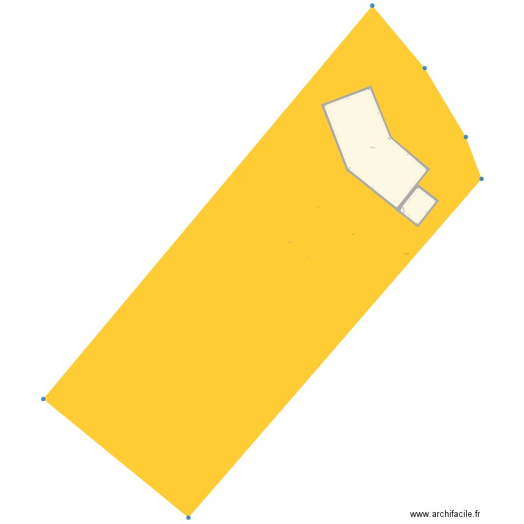 geraudot. Plan de 2 pièces et 186 m2