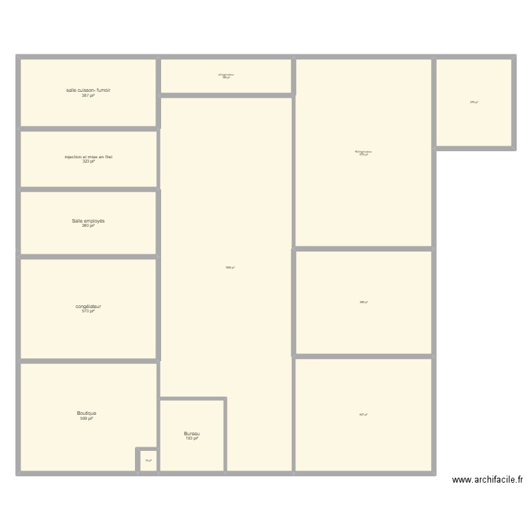 nb2025b. Plan de 13 pièces et 658 m2