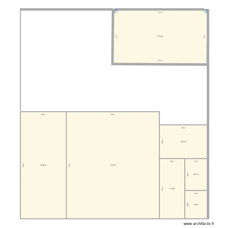 FFSS38. Plan de 7 pièces et 278 m2