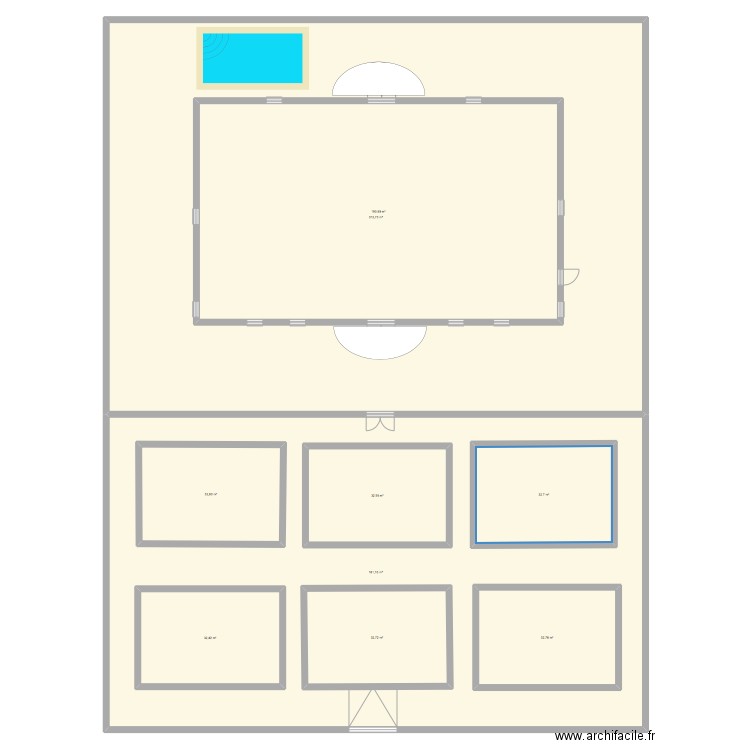 villa jenarcathhy. Plan de 9 pièces et 1323 m2