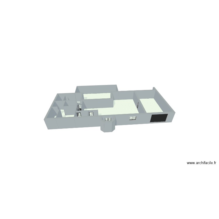 olol. Plan de 10 pièces et 311 m2