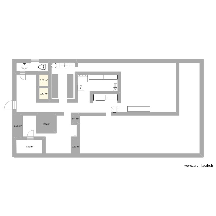 nathanborie. Plan de 7 pièces et 5 m2