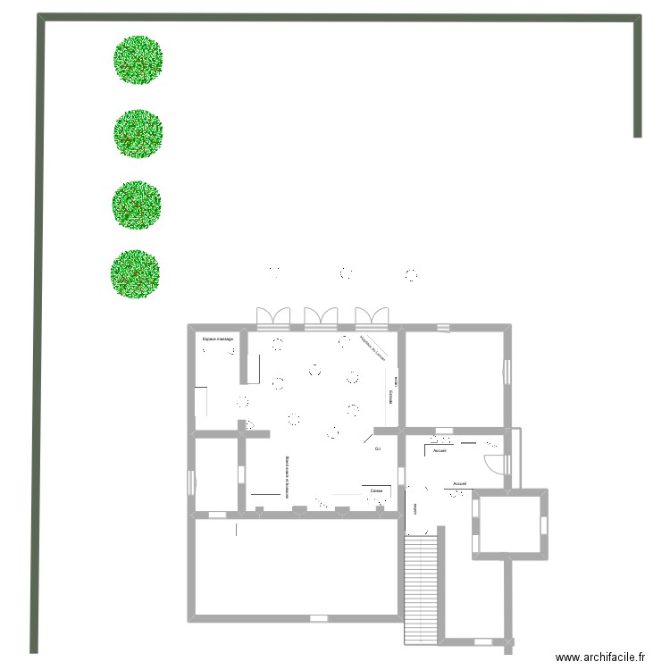 Ripaille OCTOBRE. Plan de 13 pièces et 729 m2