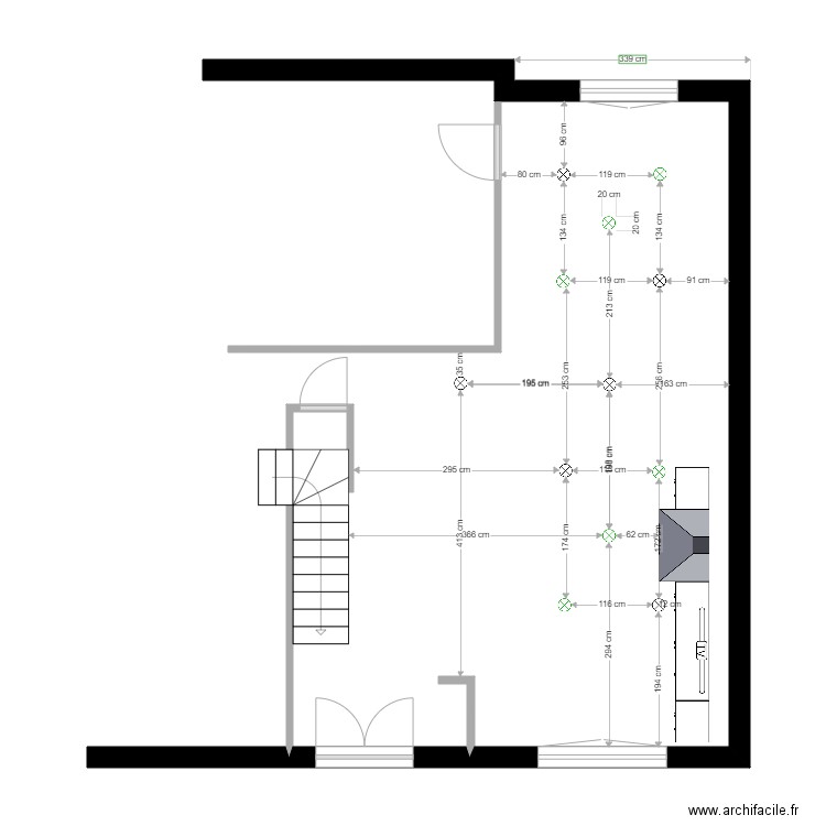 rch cri. Plan de 0 pièce et 0 m2