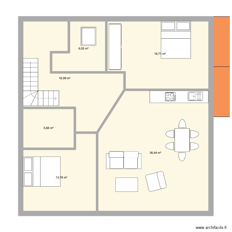 51 Av de Chartreuse V2. Plan de 31 pièces et 560 m2