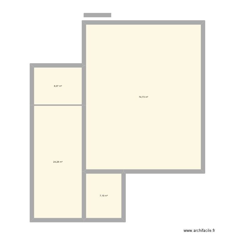 habutat. Plan de 4 pièces et 114 m2