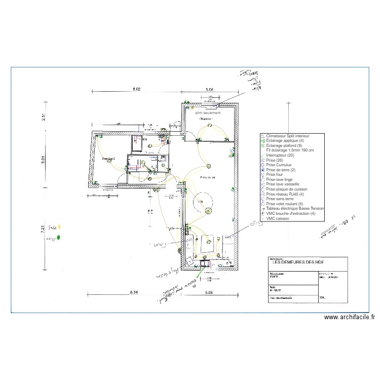 PINTE. Plan de 0 pièce et 0 m2