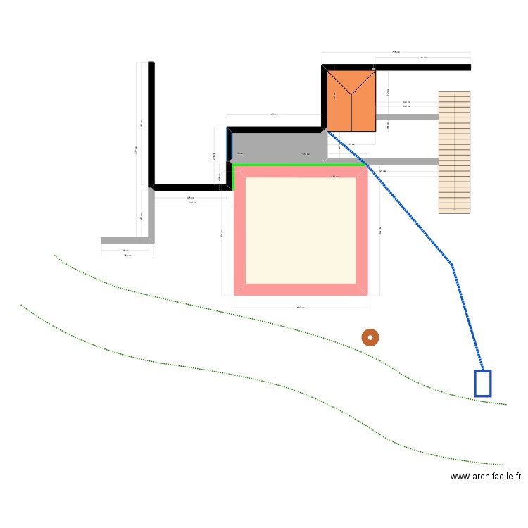 ATELIER 1. Plan de 3 pièces et 38 m2