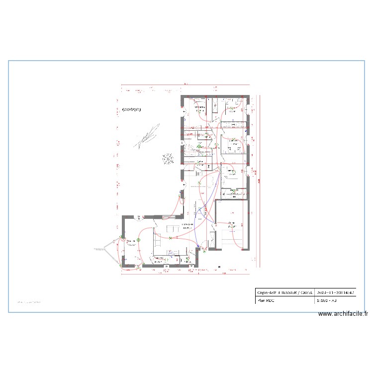 CAVEL . Plan de 0 pièce et 0 m2