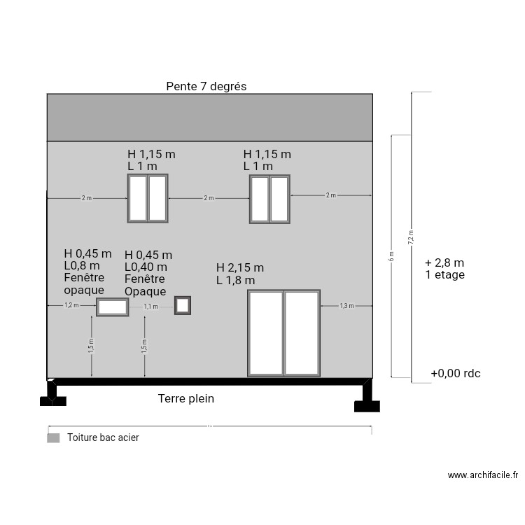 Plan coupe h675uyvuyv. Plan de 0 pièce et 0 m2