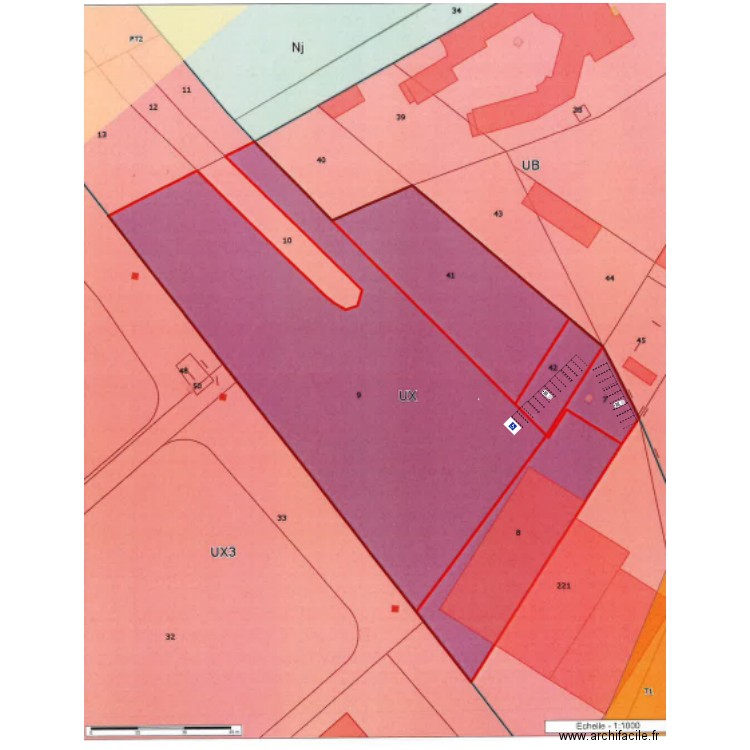 PARKING. Plan de 0 pièce et 0 m2