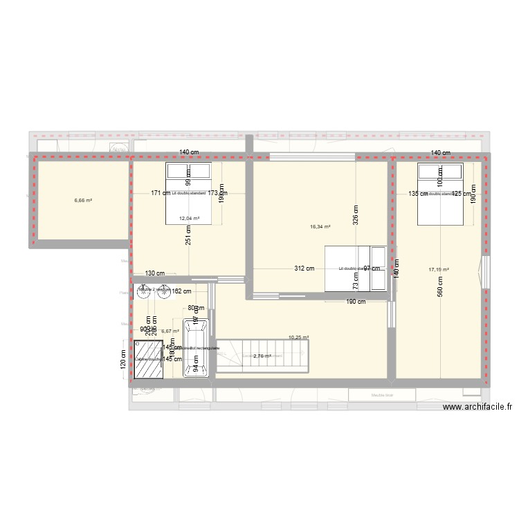 plan 1 maison minautore sans cbre rdc. Plan de 11 pièces et 166 m2