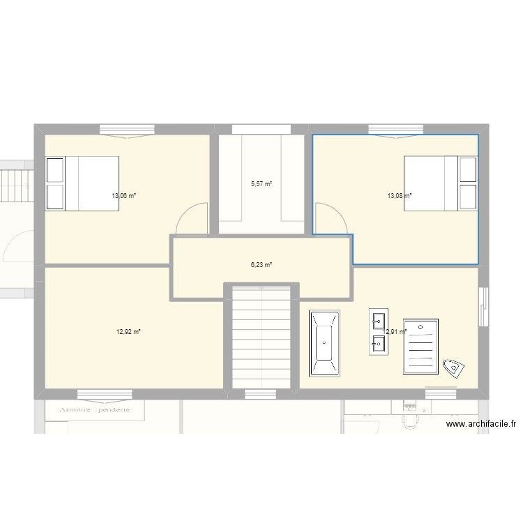 Maison de rêve . Plan de 17 pièces et 220 m2