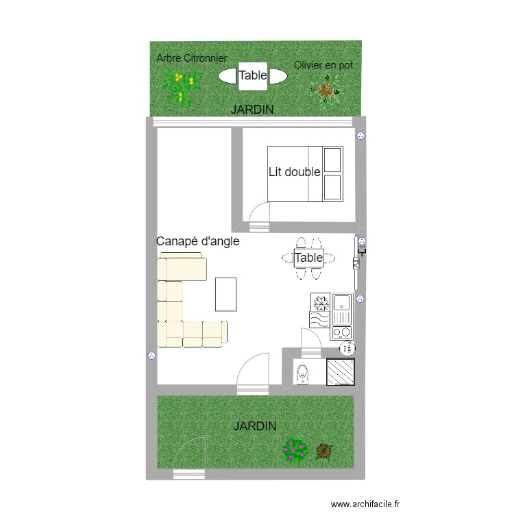 CIL. Plan de 0 pièce et 0 m2