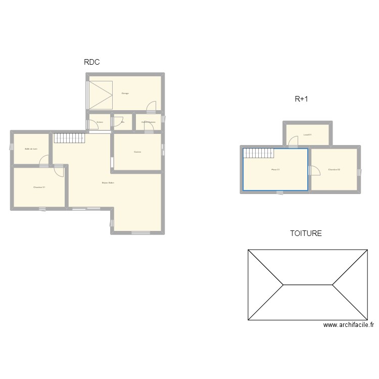 350601956. Plan de 11 pièces et 150 m2