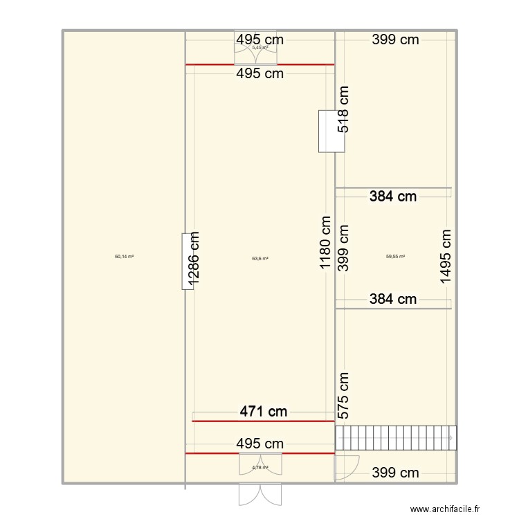 salon1. Plan de 5 pièces et 194 m2