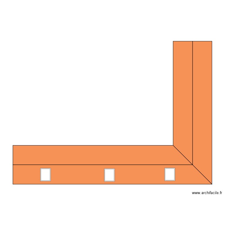 toiture. Plan de 0 pièce et 0 m2