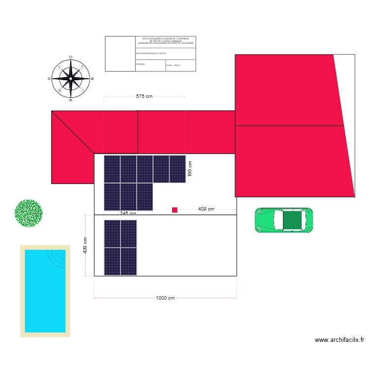 BESSONIE. Plan de 0 pièce et 0 m2