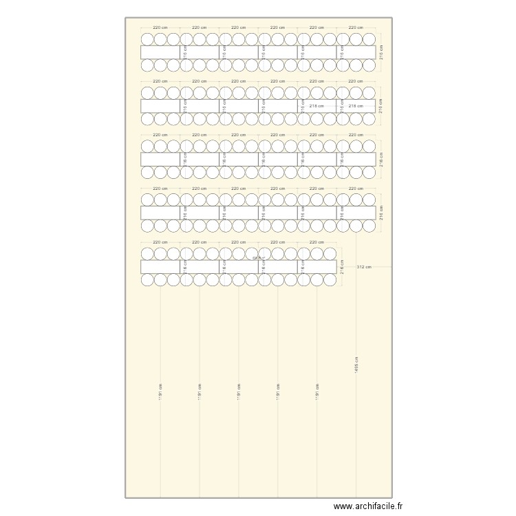 10x15. Plan de 1 pièce et 404 m2