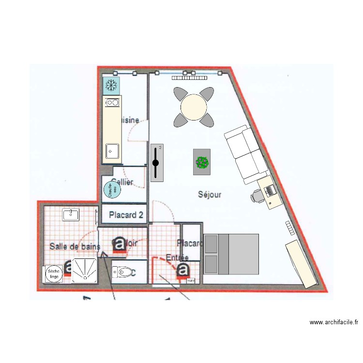 Lobau. Plan de 0 pièce et 0 m2