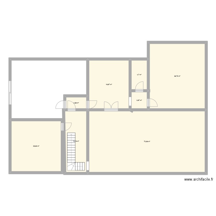 chemin des noces 33. Plan de 8 pièces et 177 m2