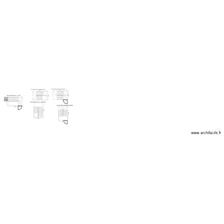 ESCALIERS 927. Plan de 0 pièce et 0 m2