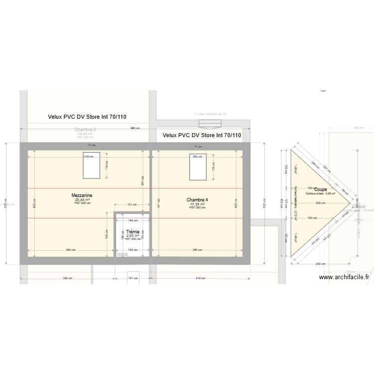 ML24011713. Plan de 23 pièces et 274 m2