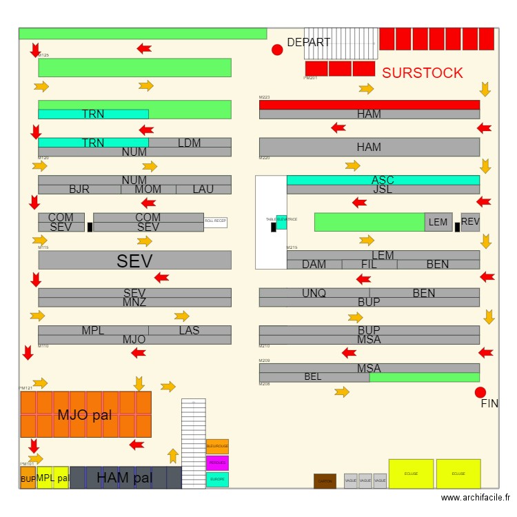 mezza 23/08/2024. Plan de 1 pièce et 656 m2