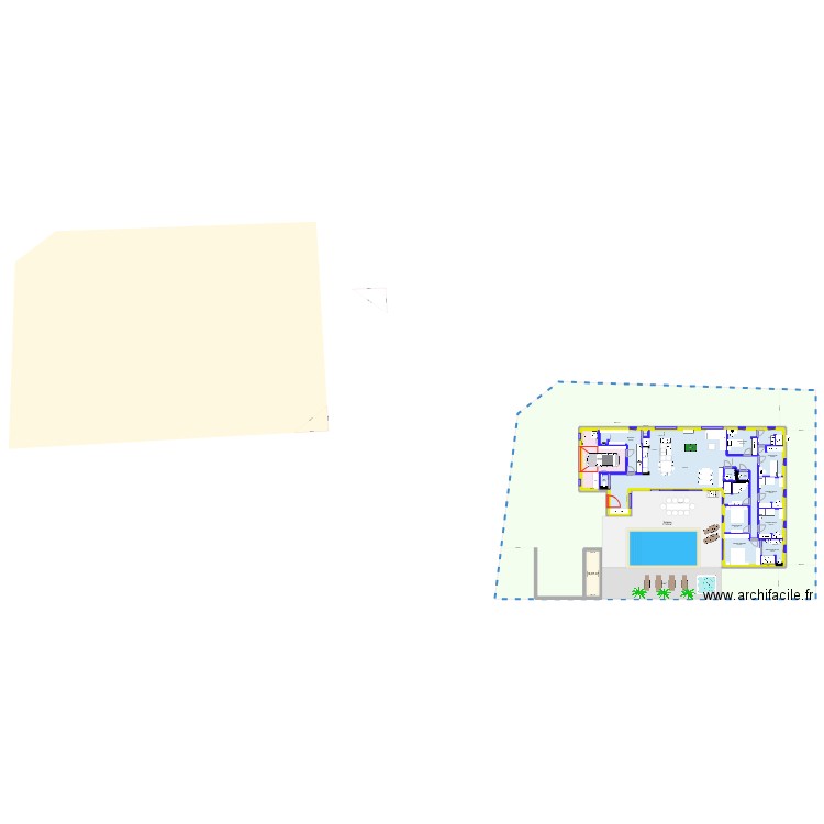 20 chemin des Ormes - 03110 Cognat Lyonne. Plan de 20 pièces et 241 m2